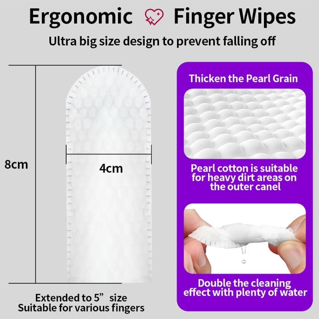 Dental Finger Wipes For Pets - MEUTWO